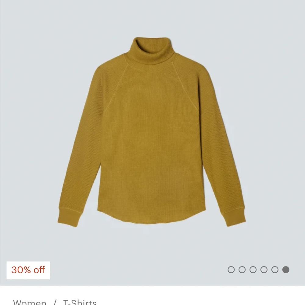 Waffle everlane turtleneck NWT